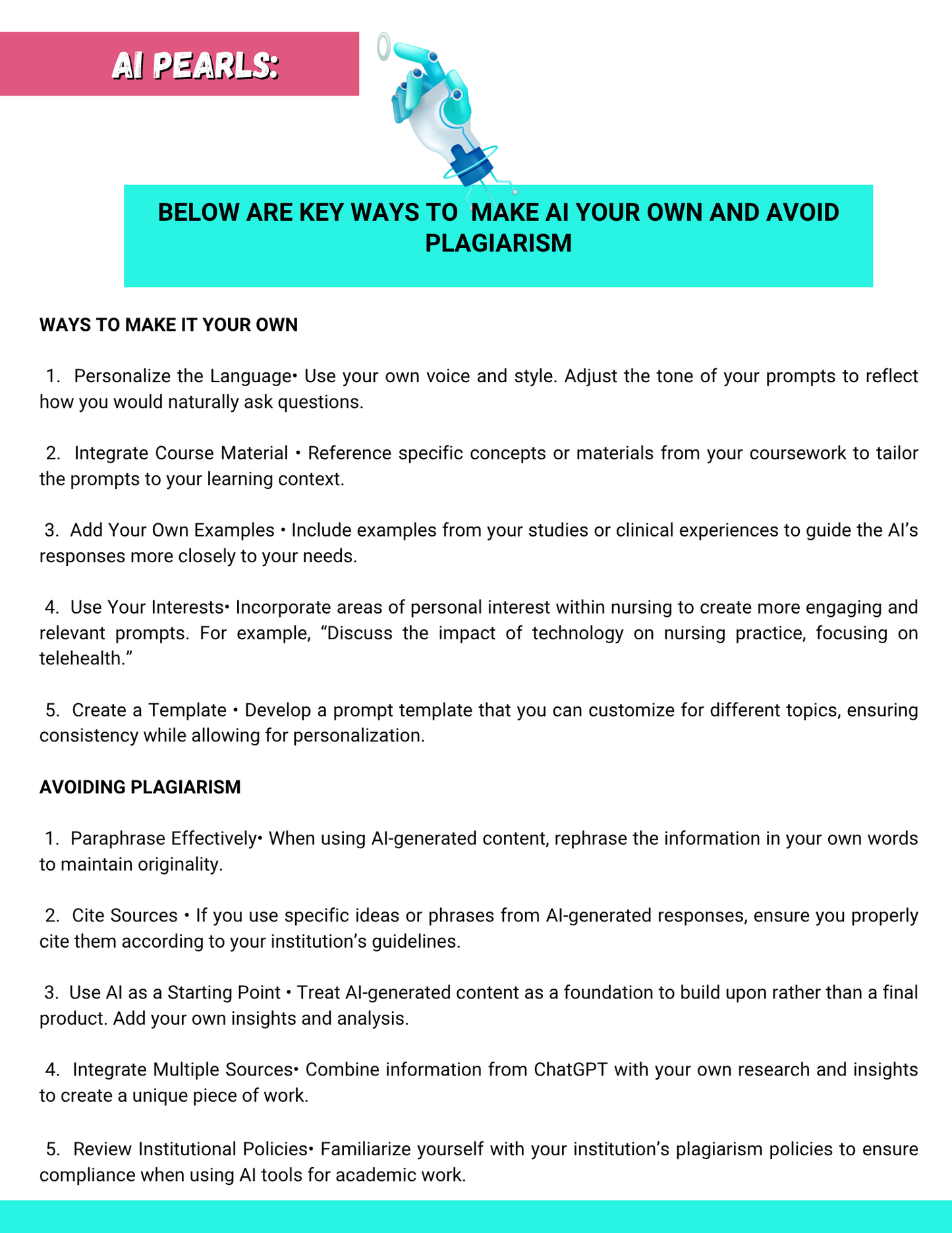 Your QUICK GUIDE to Studying Smart with AI + Bonus Guide